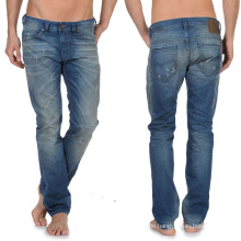 Hohe Qualität 100% Baumwolle Herrenmode Jeans Hosen